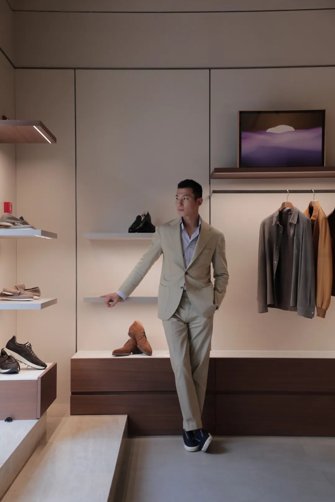 回归气质 · 上海 WM Studio 现代男装店设计丨中国上海丨shankou architecture-43