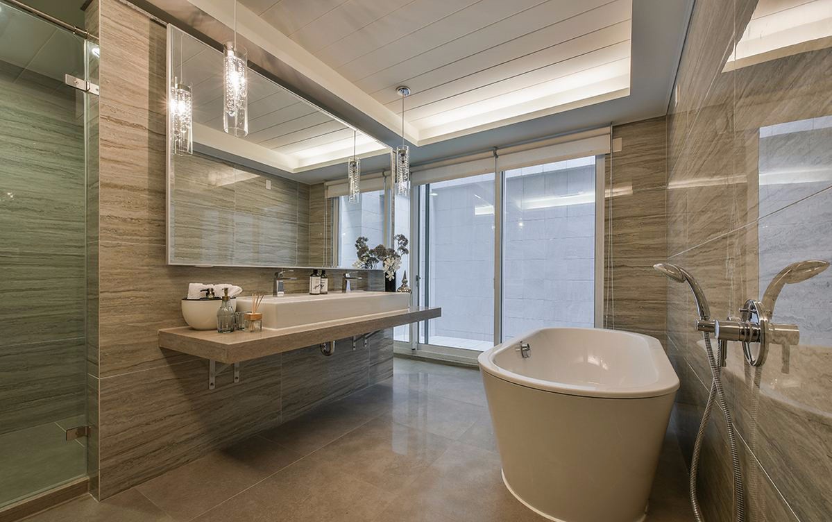 金皇龙奢华风样板间  咏絮室内装修设计-11