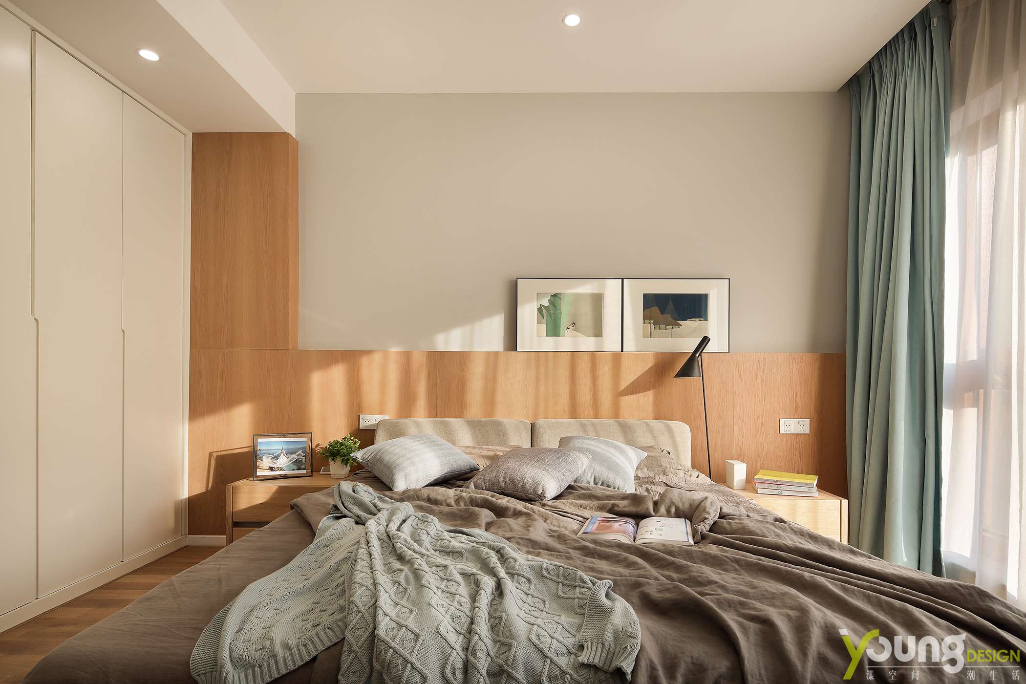 漾设计Young Design｜深圳市福田兰江山第—《悠见南山》-40