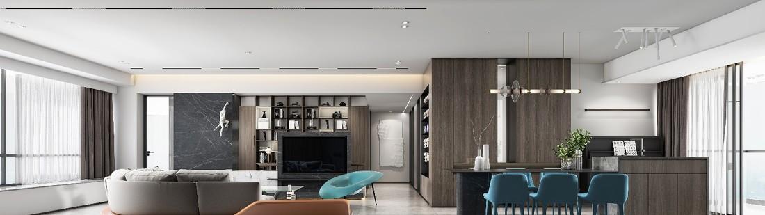 象合设计胡云辉打造现代休闲家居空间-2