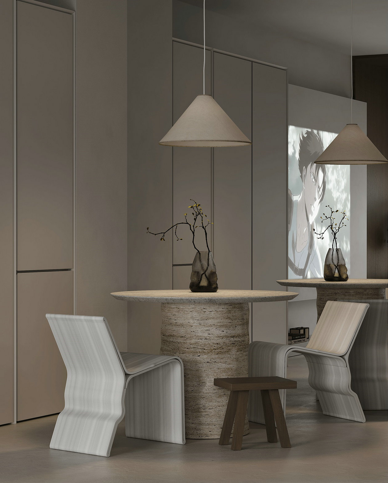 中性色系小空间公寓设计 超高级！-2