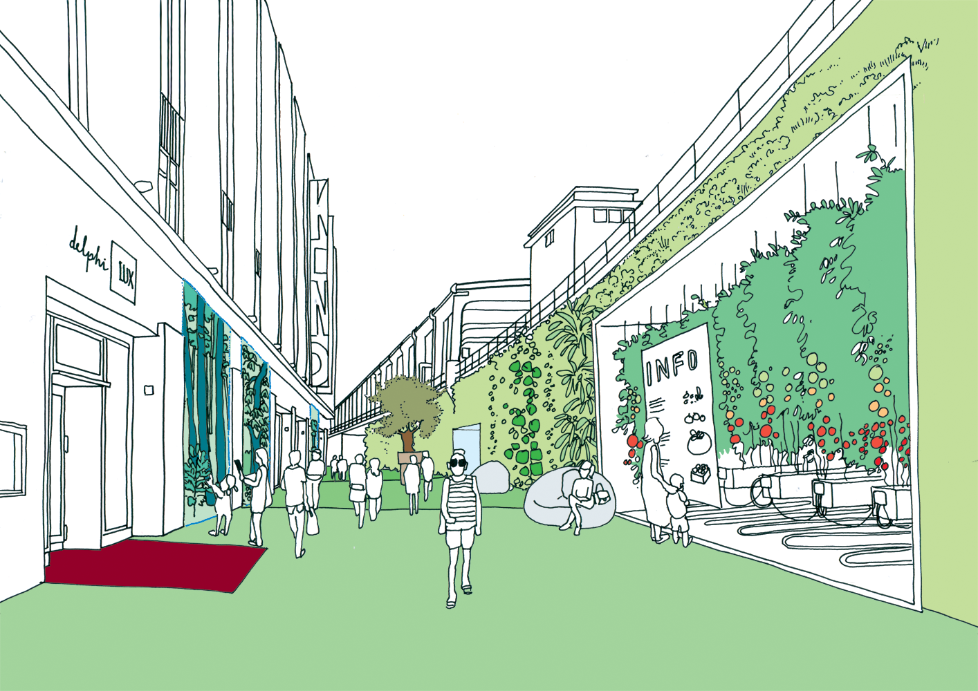 柏林购物商场 YvaBogen 的视觉化设计丨德国柏林丨visuranto-6