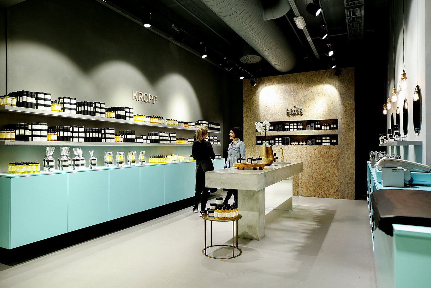 挪威纯净有机护肤品牌 RÅ Organic Skincare 形象店设计-13