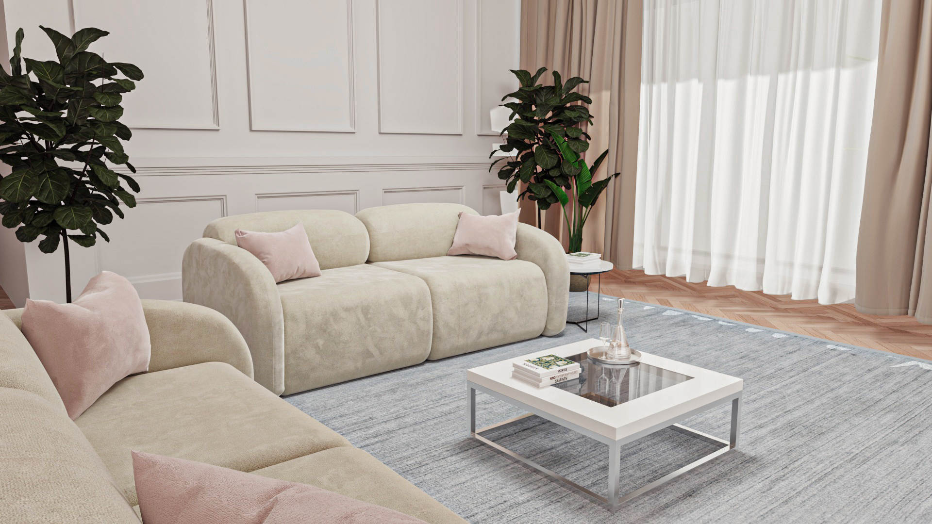 Fotorealistyczna wizualizacja produktowa 3D w aranżacji-3