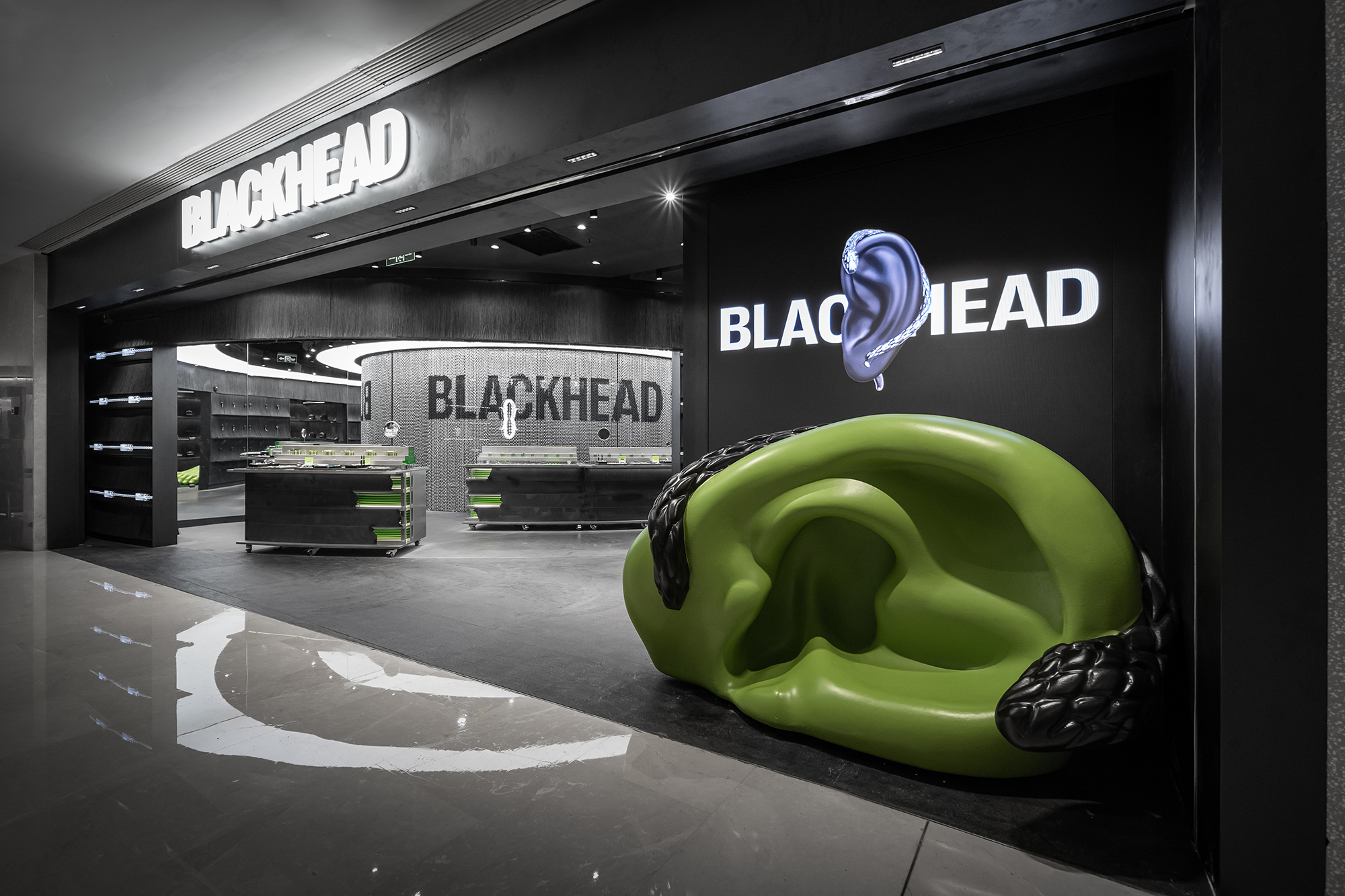 BLACKHEAD 黑头长沙旗舰店空间设计丨中国长沙丨或者设计-23