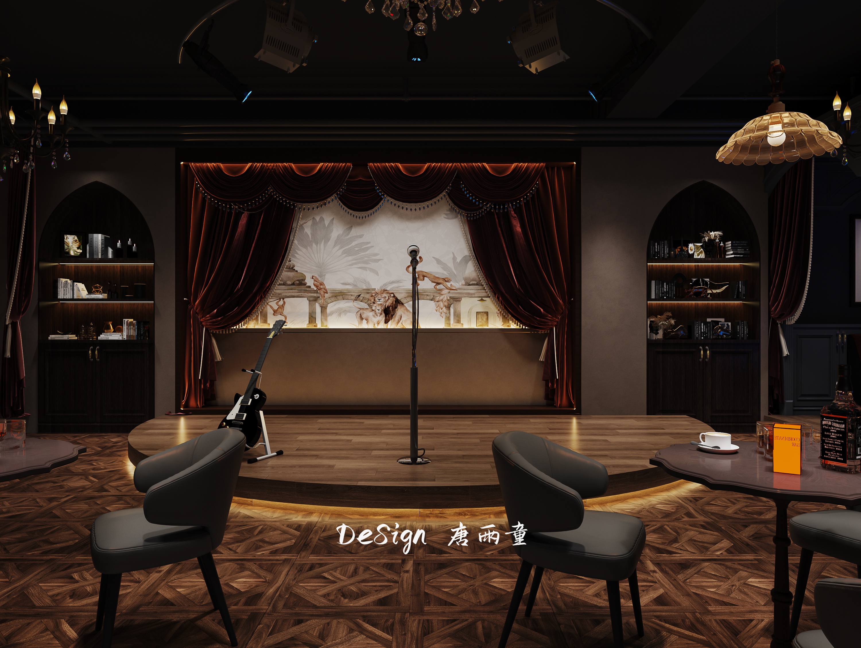 复古美式清吧，在微醺中将烦恼一键“删除”-3