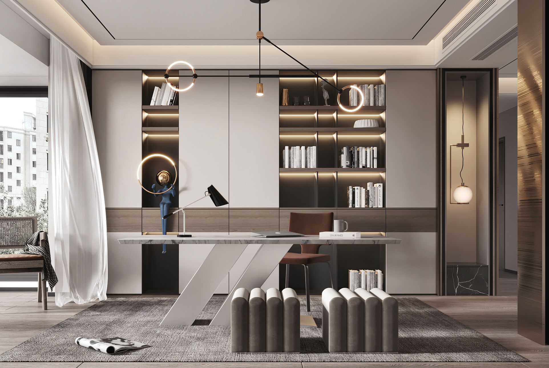 现代风，无主灯设计诠释高级时尚感！                     -2