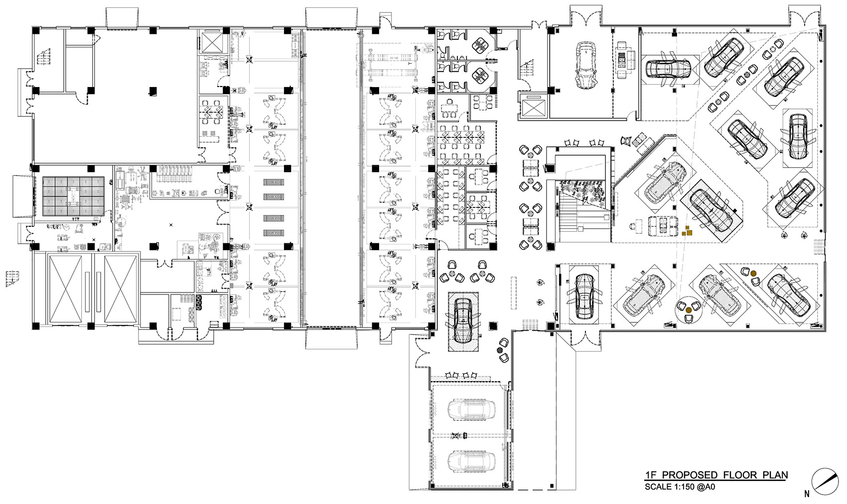 成都BMW宝马体验中心丨中国成都丨ARCHIHOPE朱海博建筑事务所-73