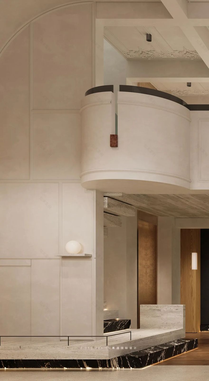 尊道新作|合肥『丽丰璞羽山』500㎡自然主义别墅,让家如有机生命般生长。-58