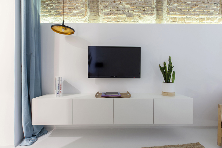 马德里公寓翻新，植物点亮空间-10