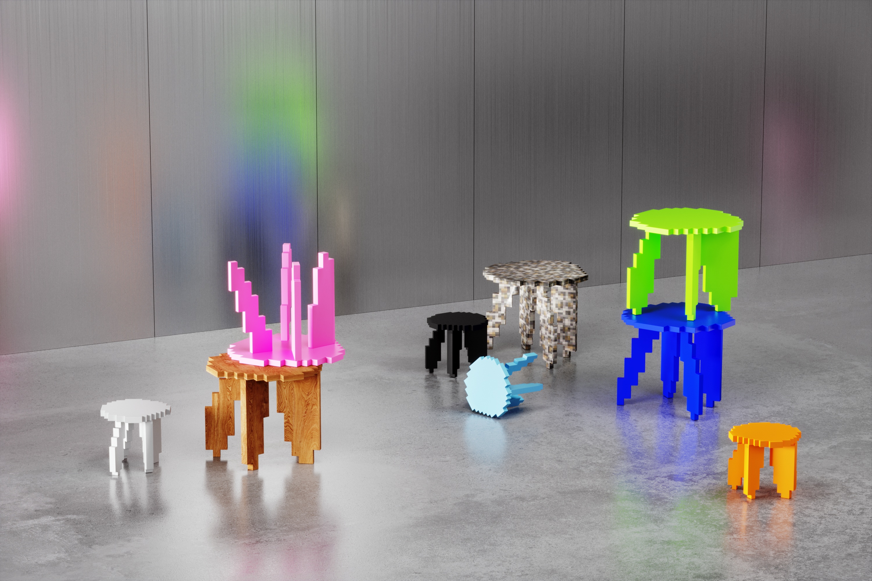 虚拟融合现实 | 巴黎 Web-3 Café创新零售空间-5