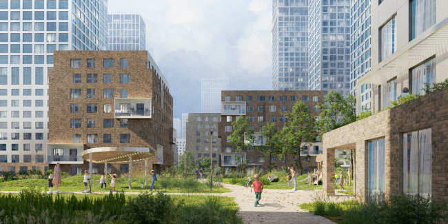 “Станкоагрегат”工厂区域建筑规划发展概念项目丨俄罗斯莫斯科丨Архитектурное Бюро ОСА-41