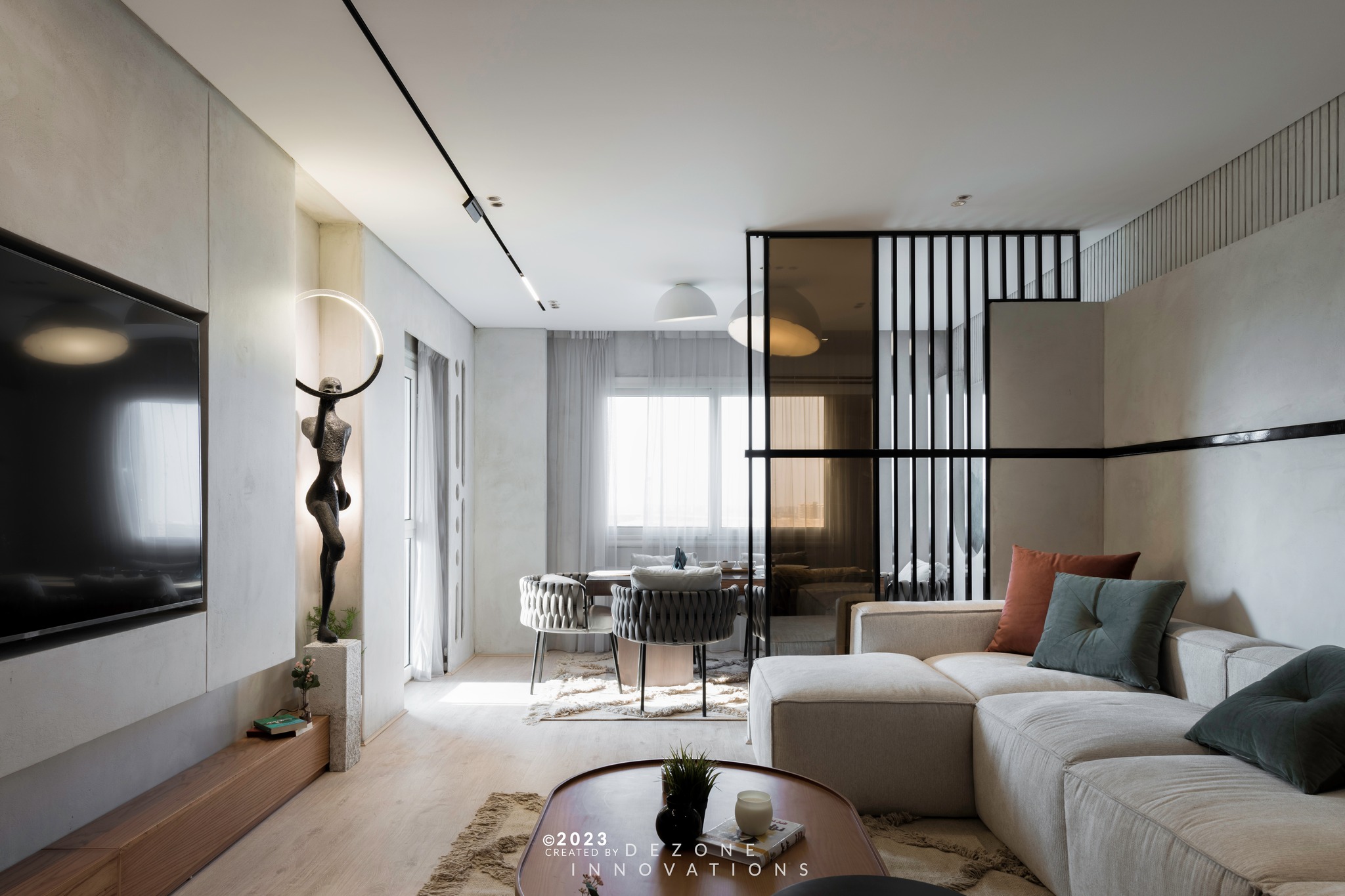 Madinaty 公寓接待处丨Dezone innovations-5