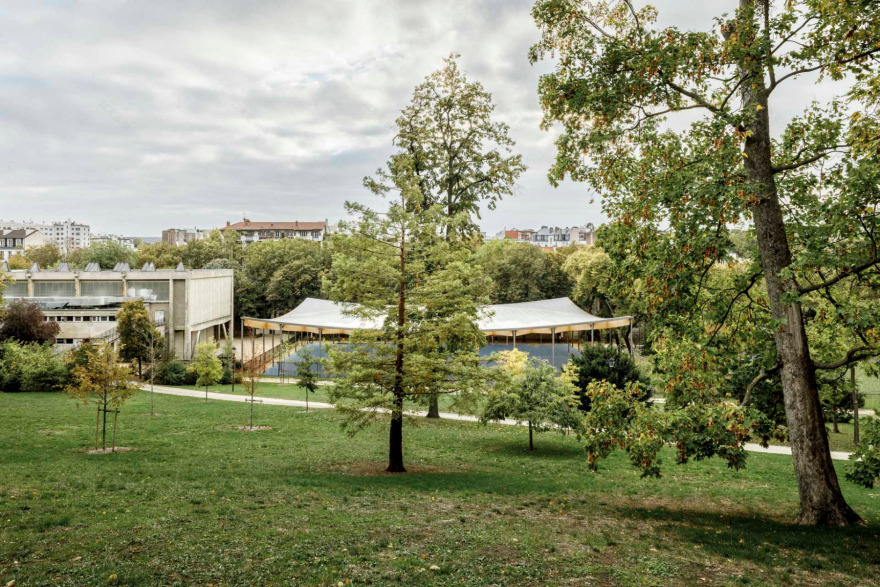 巴黎附近体育建筑丨法国巴黎丨Explorations Architecture-34