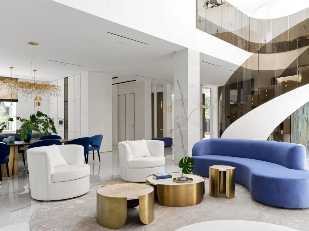 色彩主义下的优雅豪宅设计丨Alexey Boldyrev,Alexey Golubkov-4