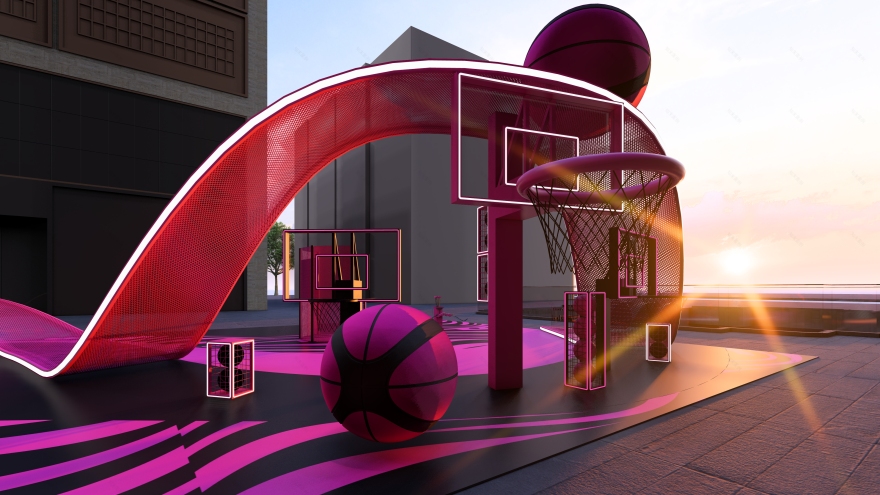 BFC外滩潮流季之粉色游乐场丨圣德创意O.U.R Studio.-14