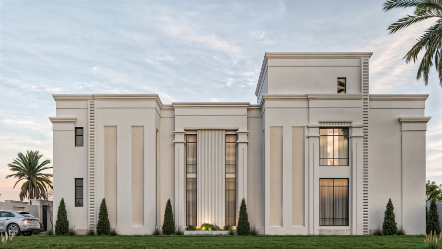 Neo-Classic Luxury Villa | Exterior Design-6