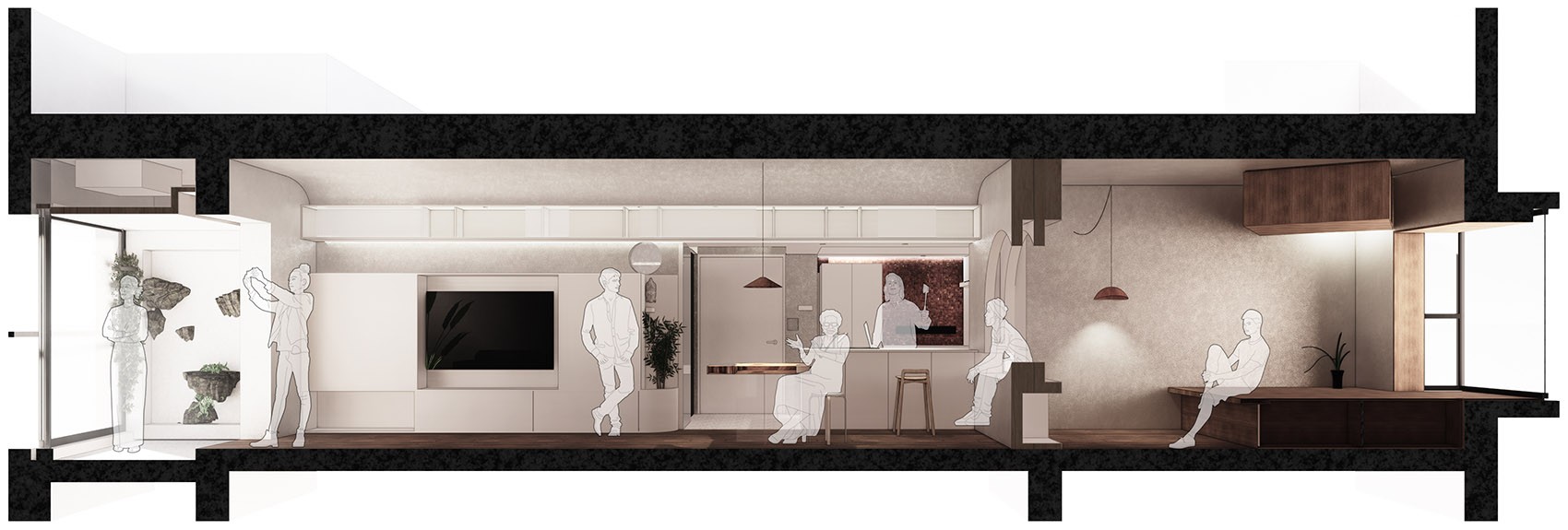 Ohouse 私宅改造丨中国上海丨来去建筑工作室-66