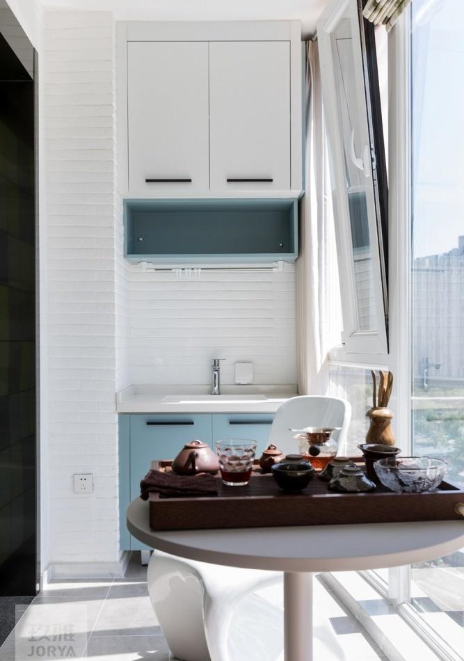 混搭风餐厅 | 岛台餐桌一体，中西厨结合-71