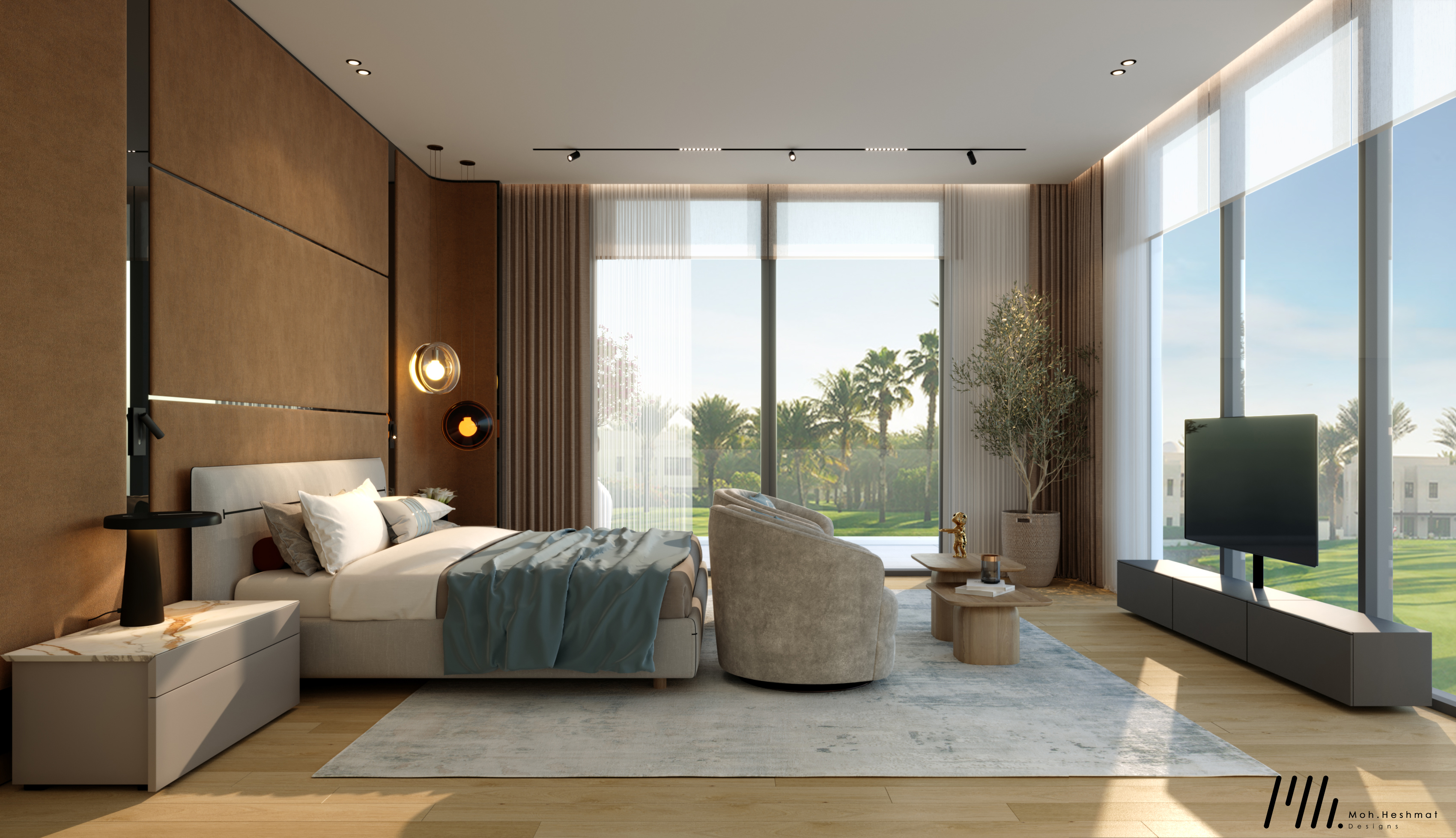 当代现代住宅别墅室内设计丨阿联酋迪拜丨HSD-7