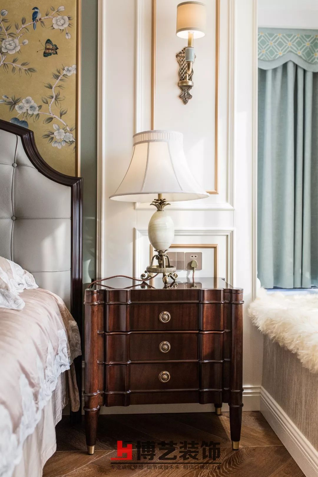 万达华府 140㎡美式轻奢家居，精致优雅的“绮梦”-42