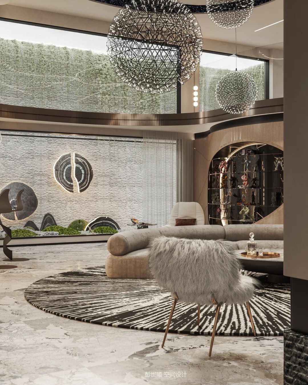 东晖·龙悦湾 · 现代轻奢风格的精致室内设计丨中国杭州丨彭世曦空间设计-34