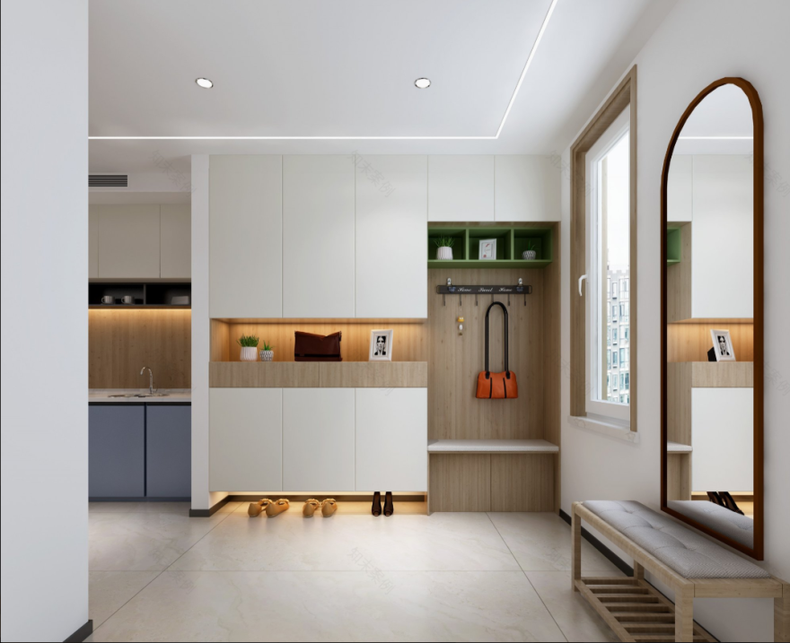 万柳怡水园 138㎡现代简约家居设计丨黎楠-7