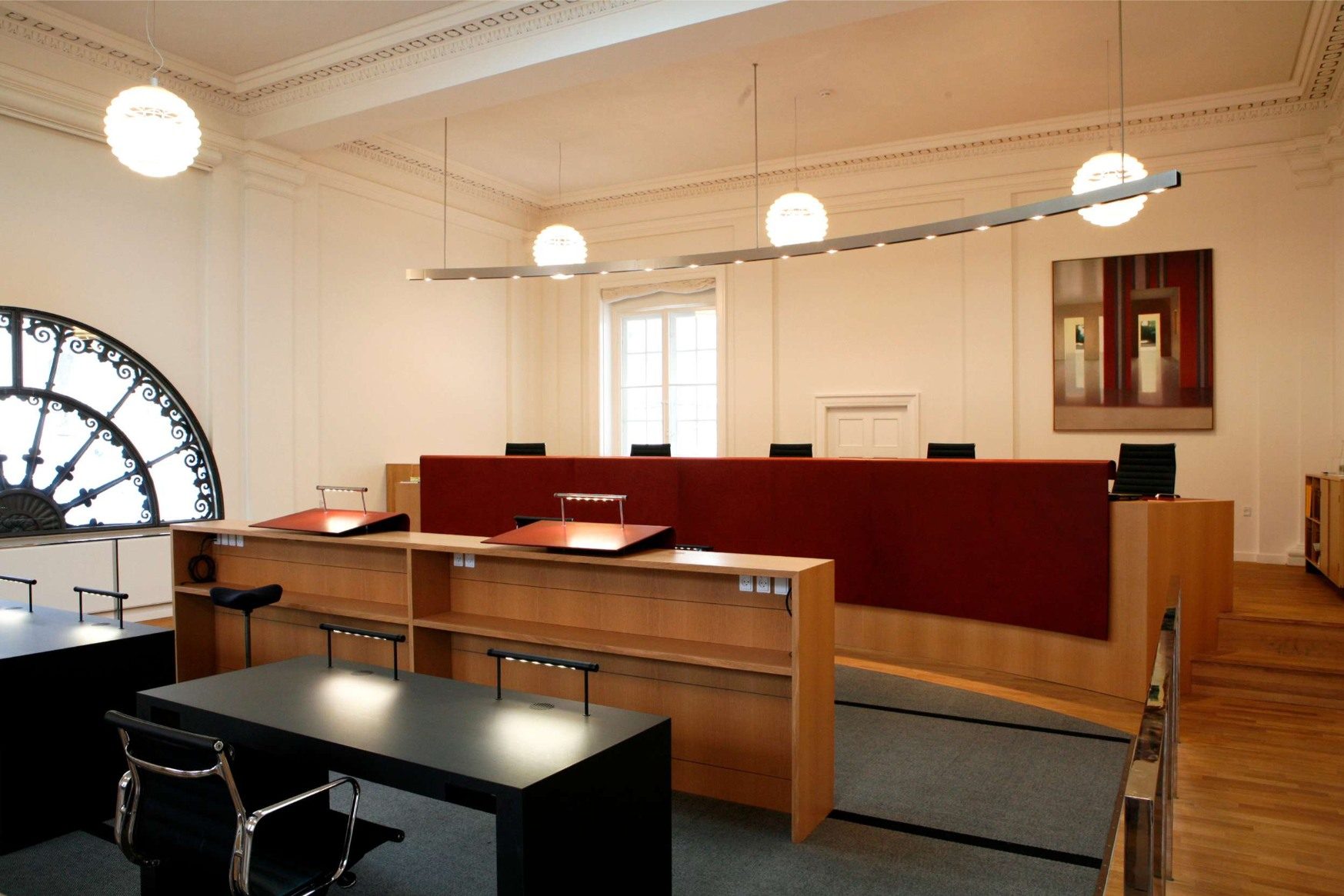 丹麦哥本哈根最高法院2号部门室内翻新及照明项目-10