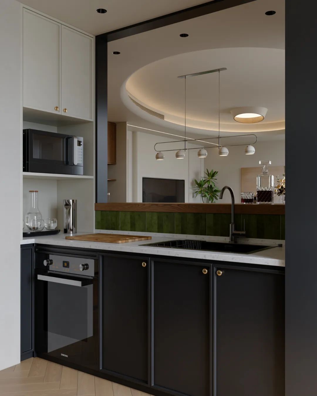 高迪愙设计 | 95㎡法式中古，韵雅幽居-48