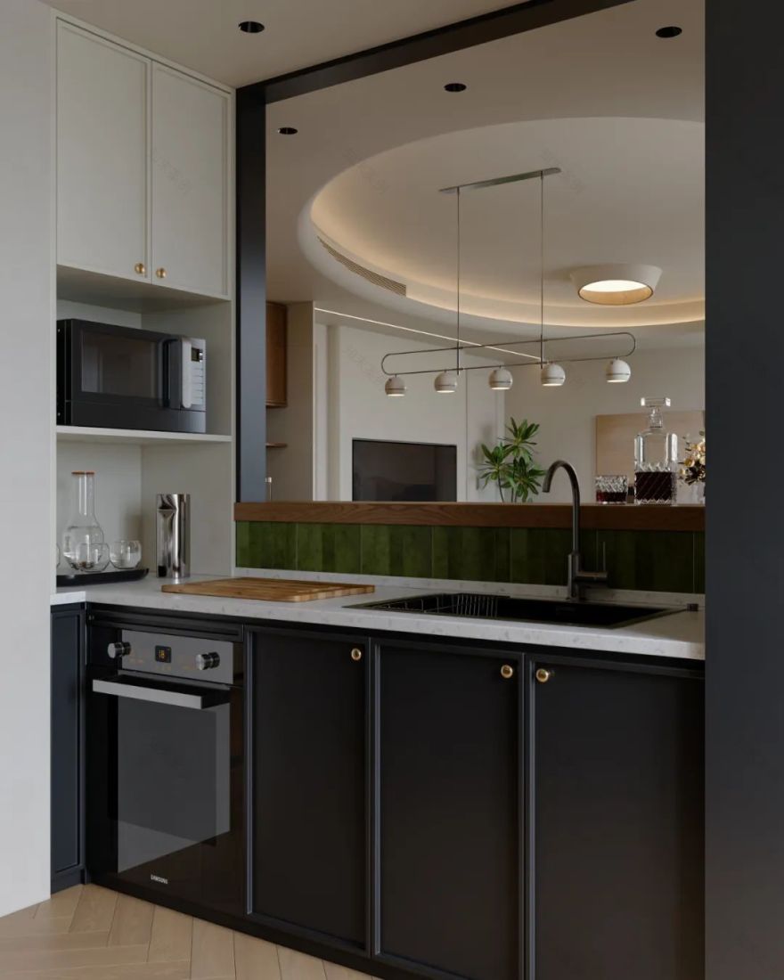 高迪愙设计 | 95㎡法式中古,韵雅幽居-48