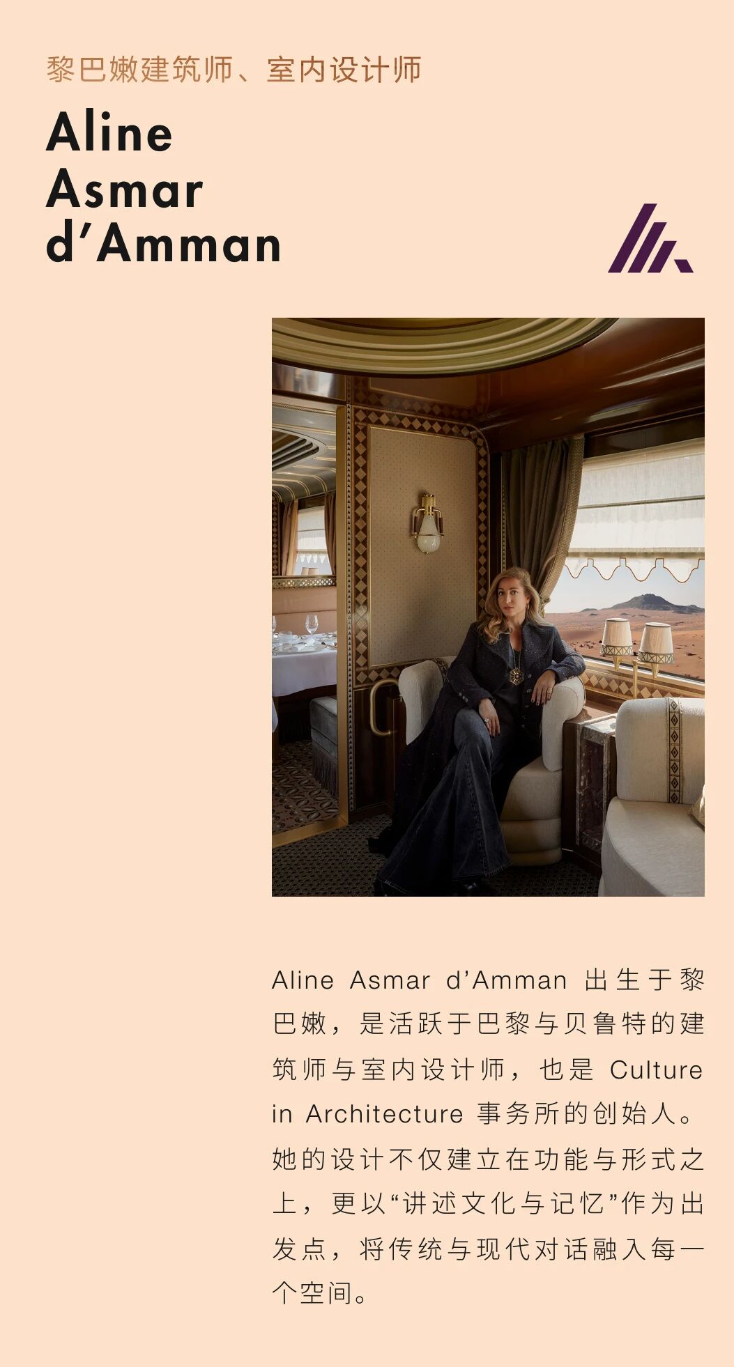 中东首列超豪华列车（Dream of the Desert）丨沙特阿拉伯利雅得丨黎巴嫩建筑师与室内设计师Aline Asmar dAmman-22