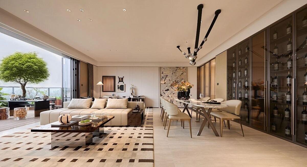 绿城湖岸新城三区样板间丨励时设计集团-5