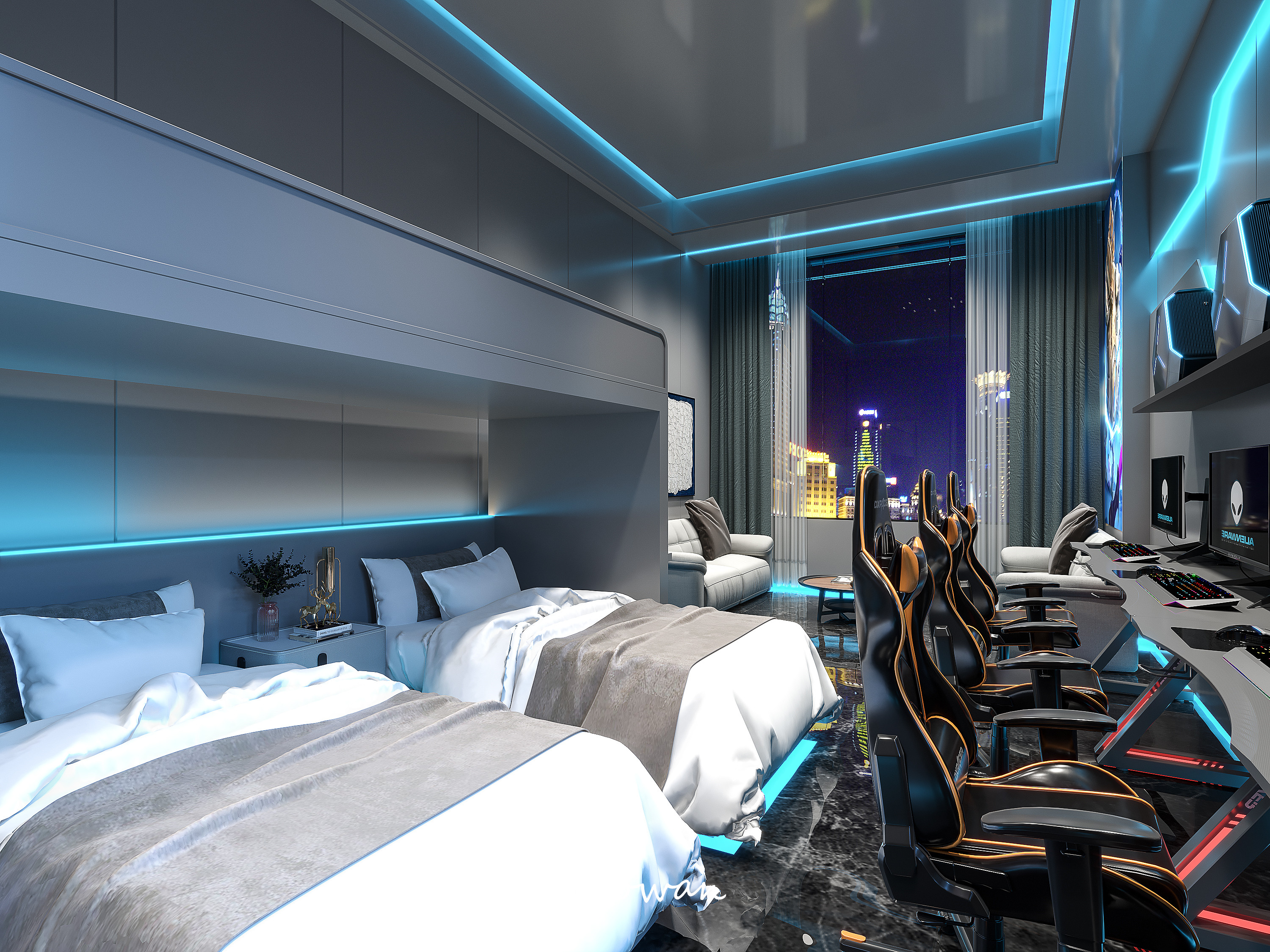 亚岚帝斯电竞酒店-13