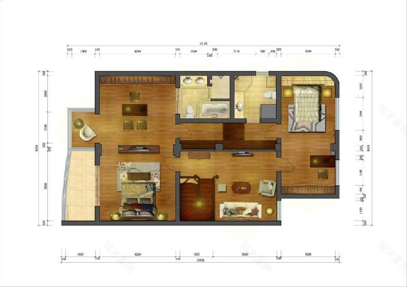 南京湖滨世纪花园老房翻新,美式新传统风格诗意栖居-10