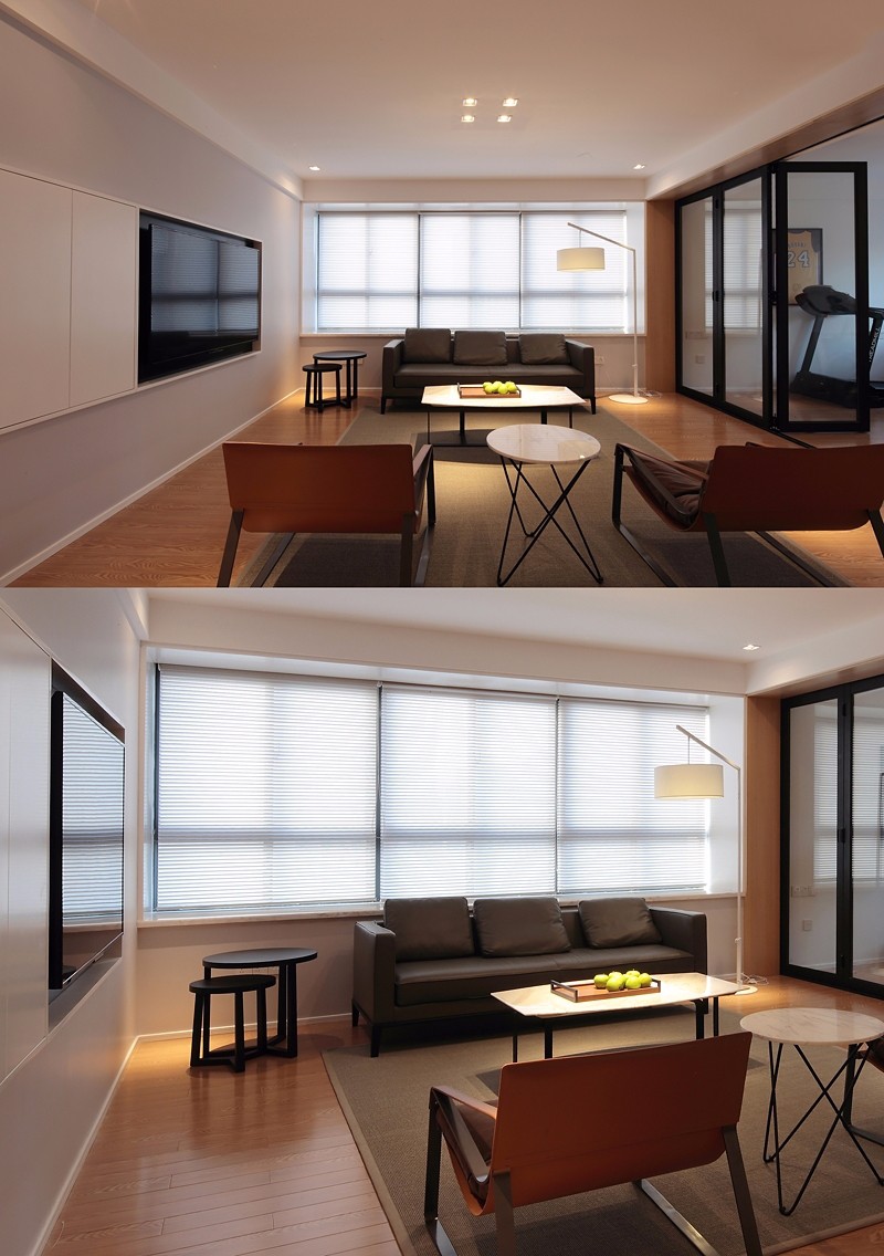 136㎡现代简约住宅  大墨空间设计-17