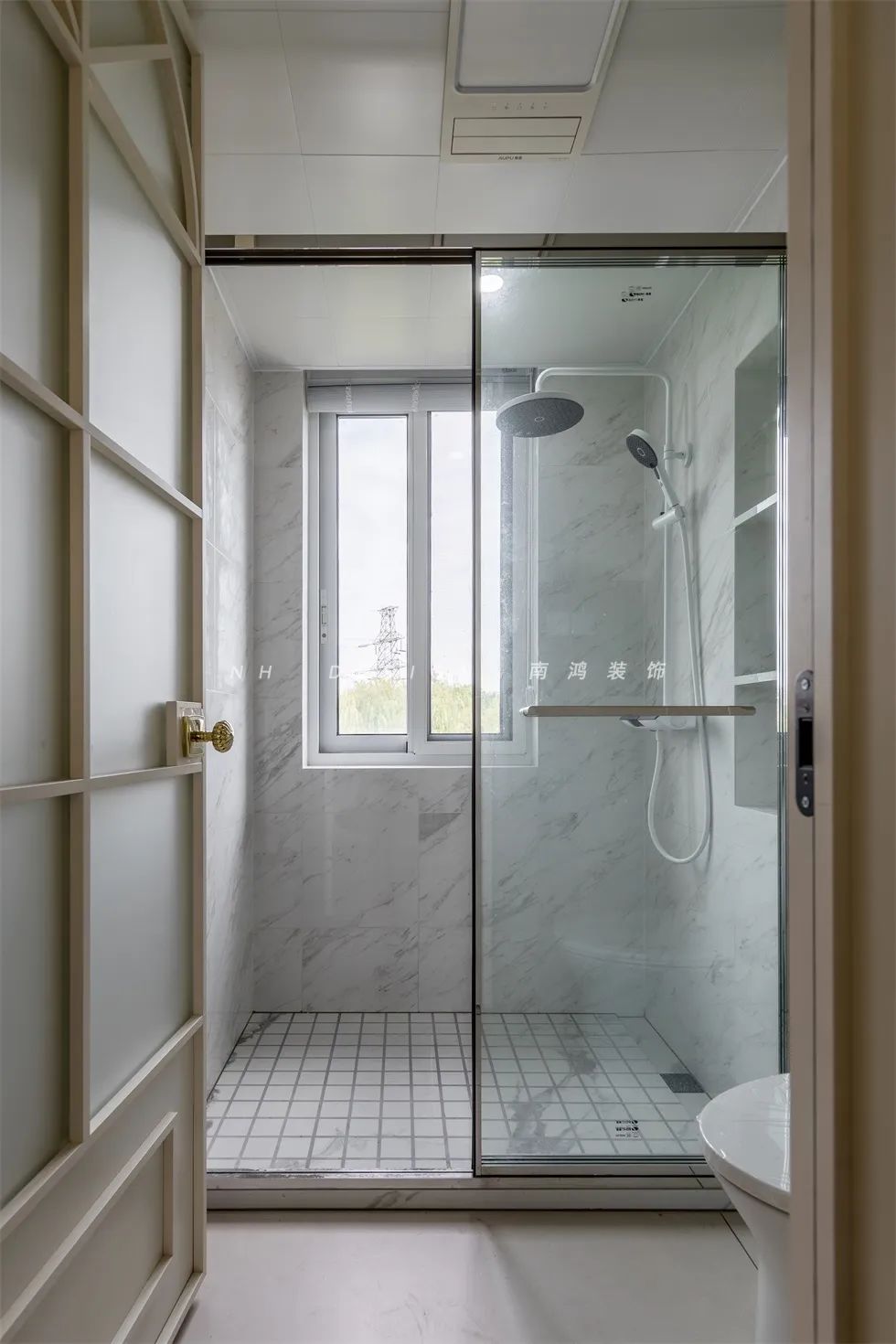 杭州府苑新村104㎡轻法式浪漫家居设计丨中国杭州丨浙江南鸿装饰-79