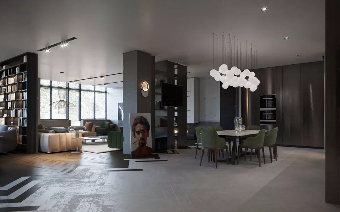 极简黑色家居，打造睿智生活空间-8