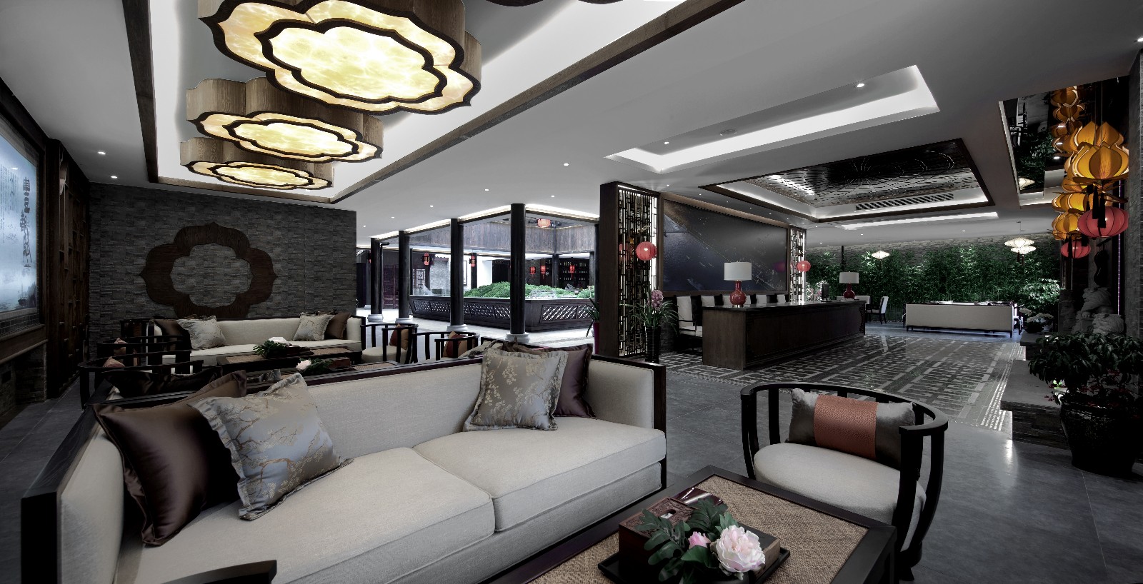 丰都古城·新中式售楼处  重庆宗灏装饰设计-2