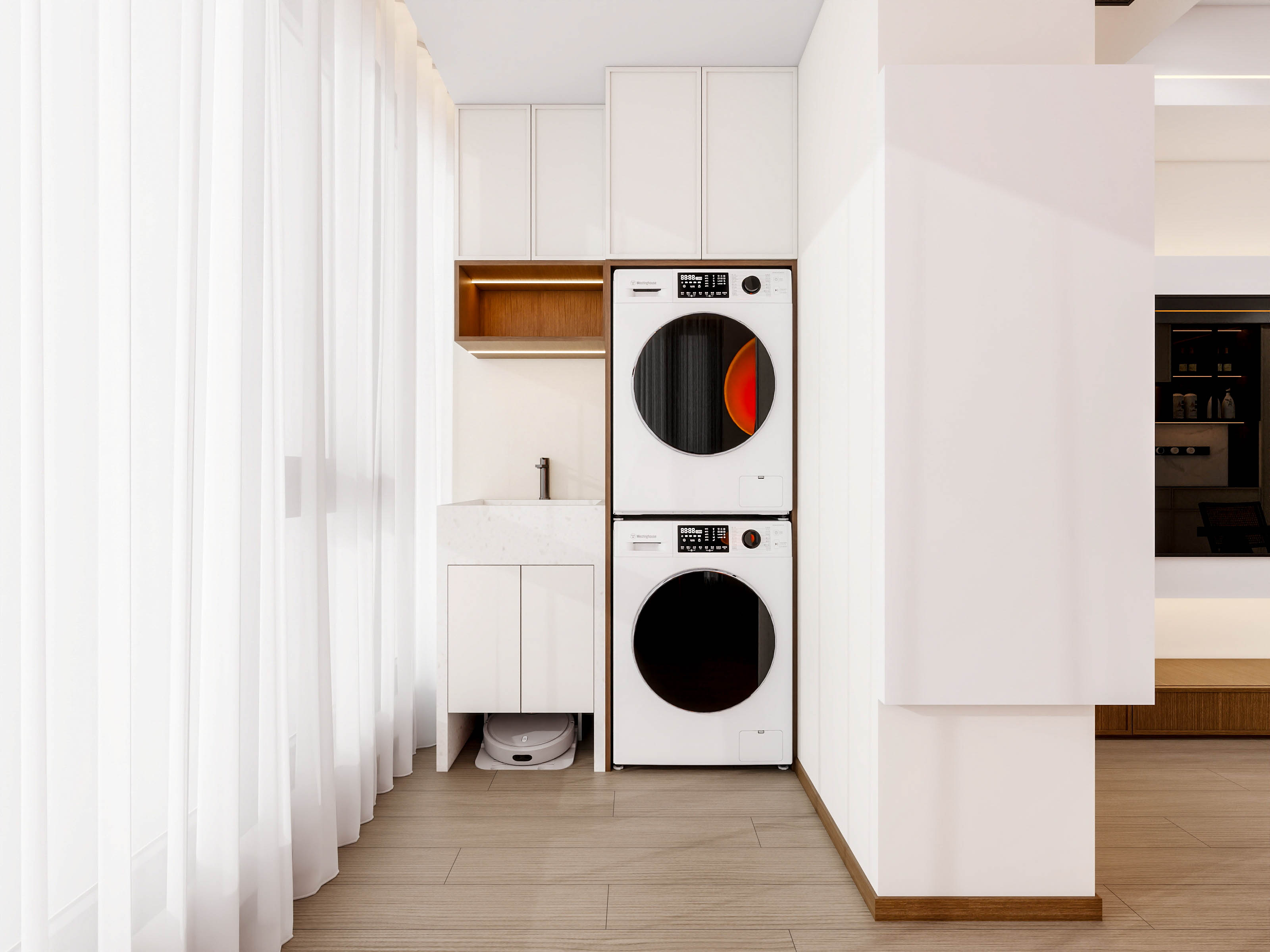 四川成都卓锦城（94平简约中古风两居室）-26