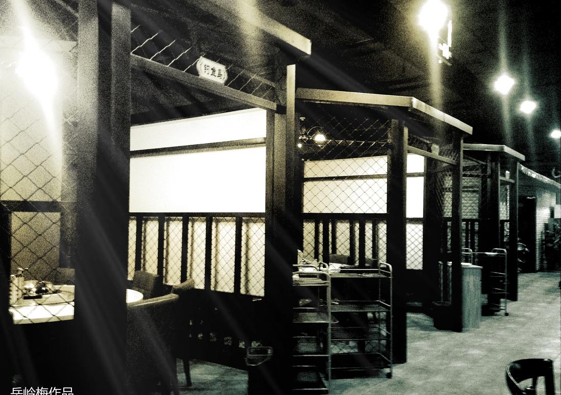 "八鲜过海"复古风室内设计,打造美食与回忆的温馨空间-45