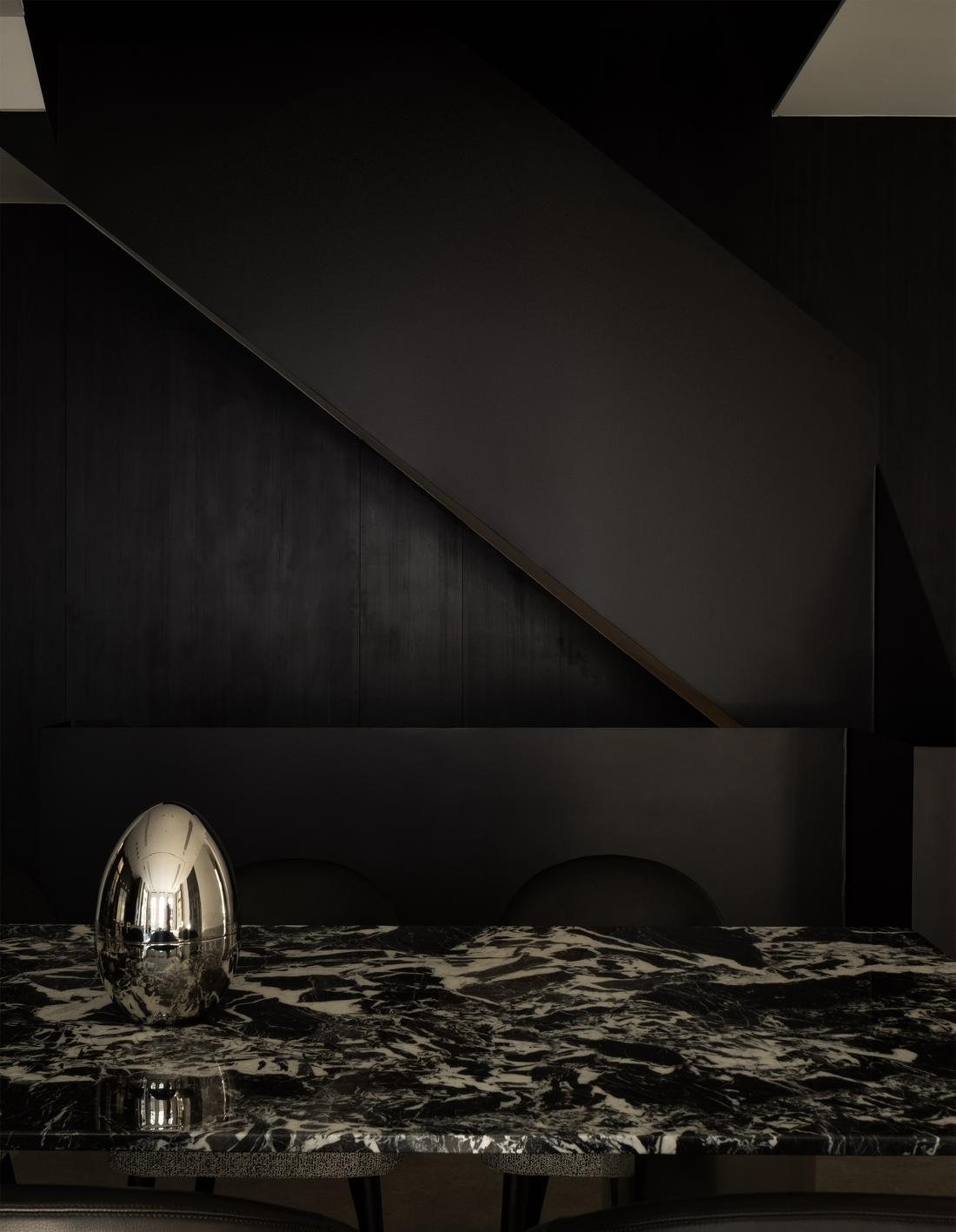 现代轻奢质感别墅设计-27