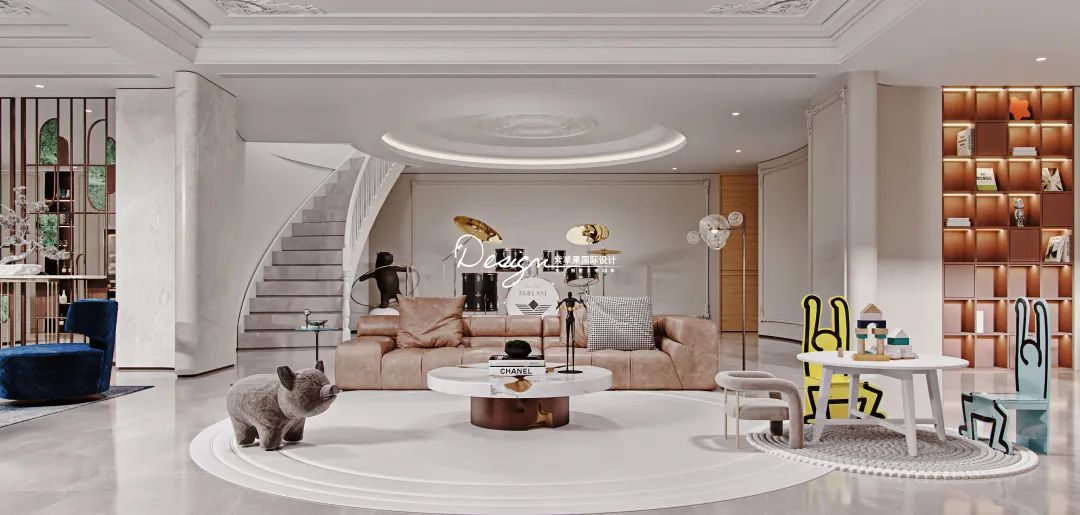 好玩的设计别墅空间趣味展丨紫苹果国际设计-44