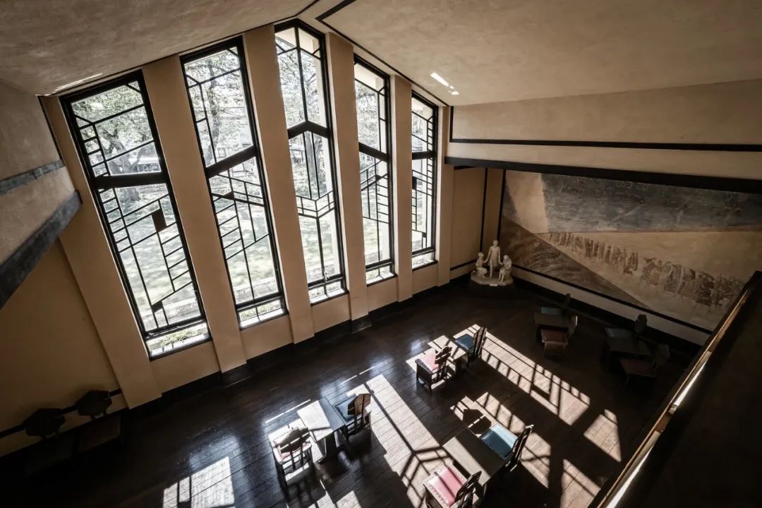 自由学园明日馆丨日本东京丨弗兰克·劳埃德·赖特,远藤新-24