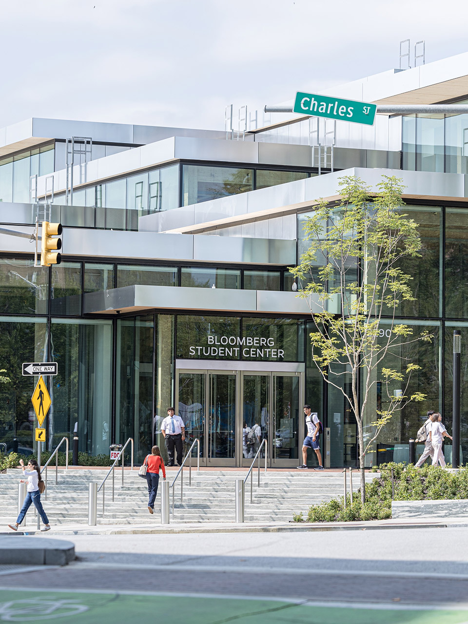 约翰·霍普金斯大学Bloomberg学生中心丨美国巴尔的摩丨BIG-18