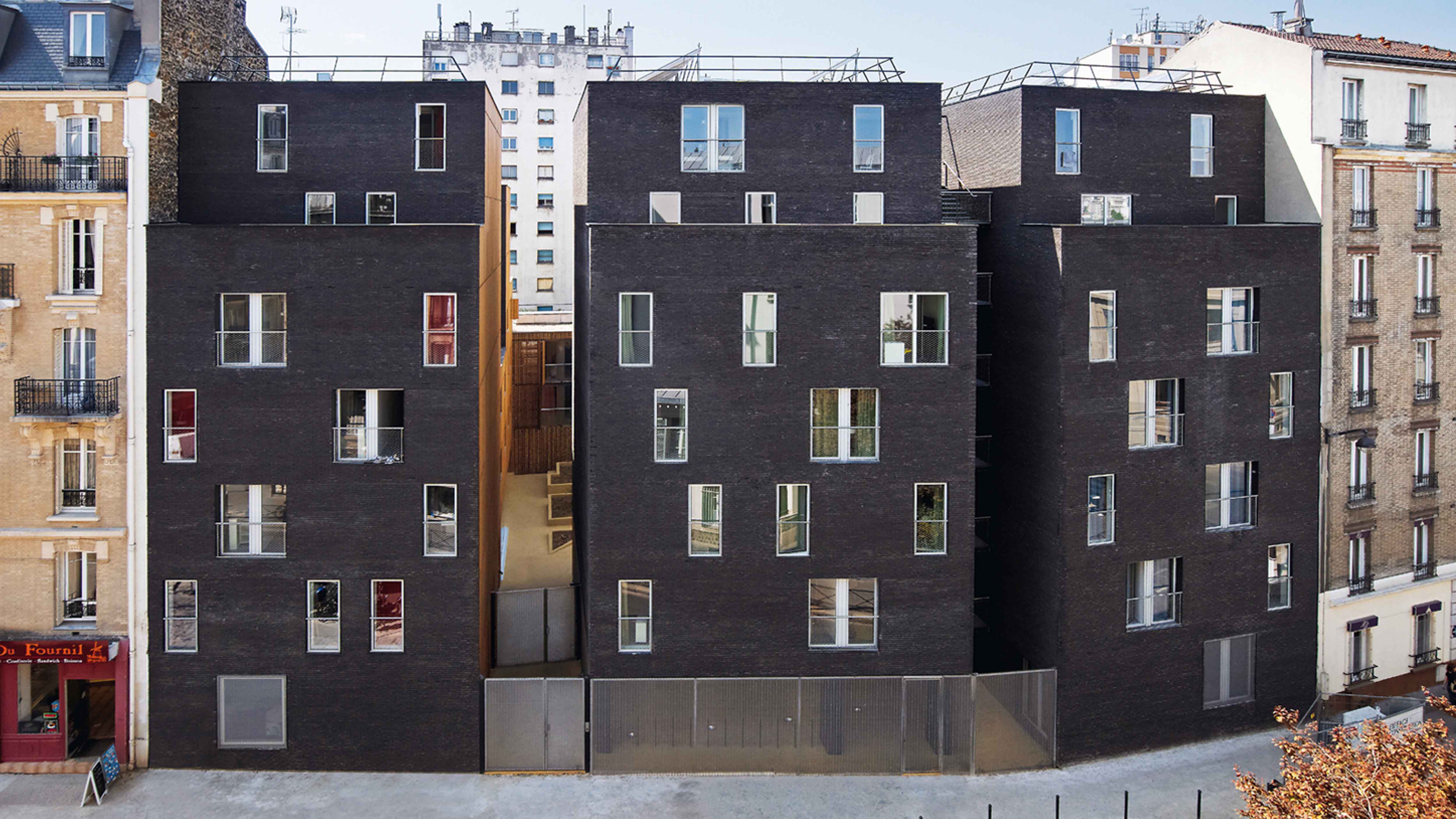 巴黎多元社区的学生公寓设计-0