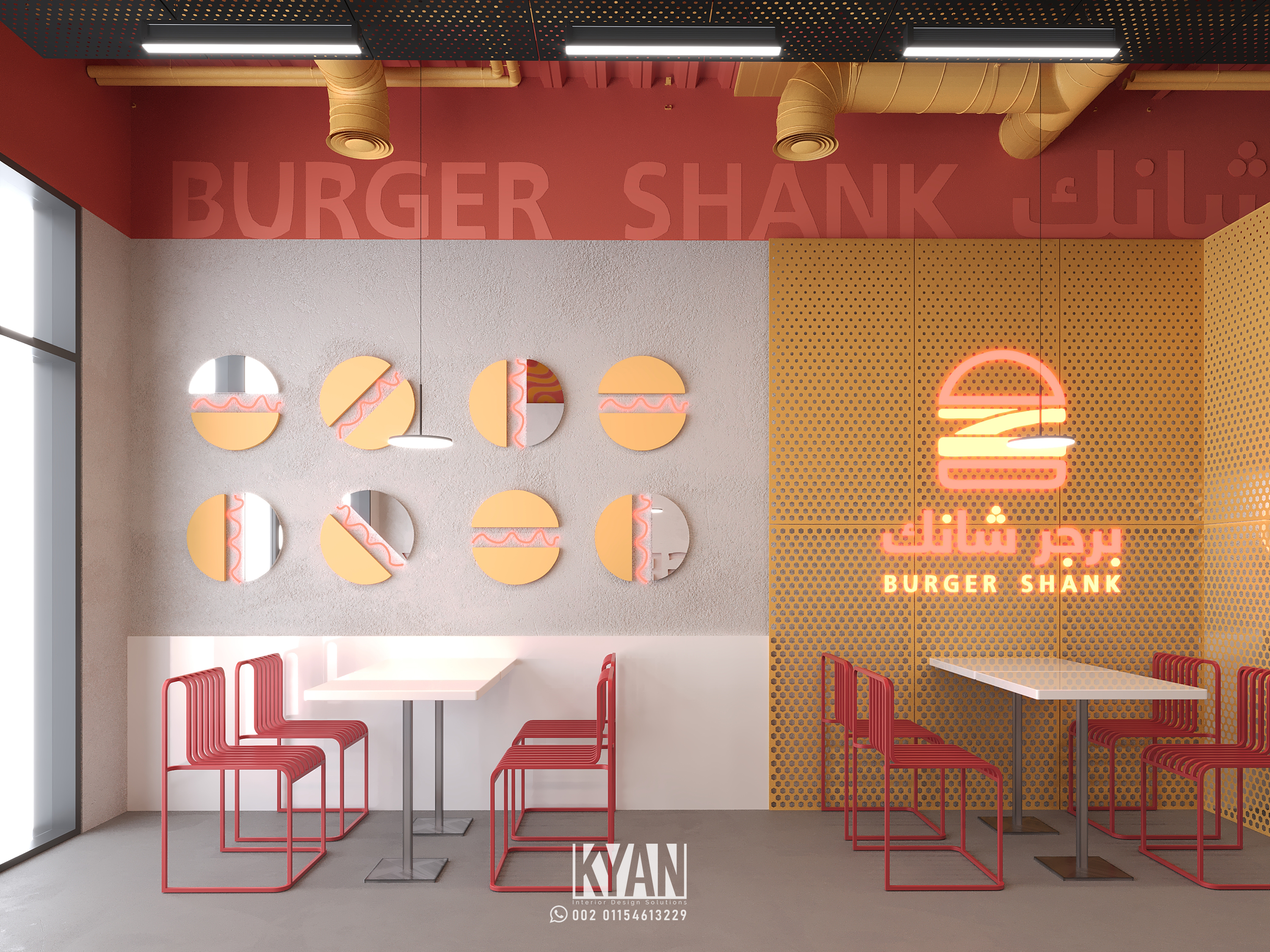 汉堡香克快餐店-1