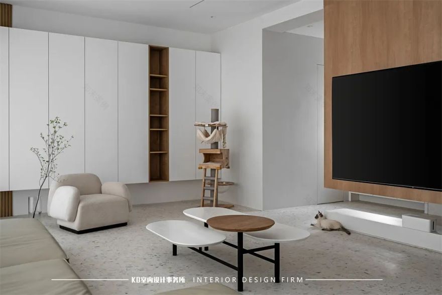 重庆龙湖紫云台 400㎡自然极简别墅设计丨中国重庆丨KD 室内设计事务所-70