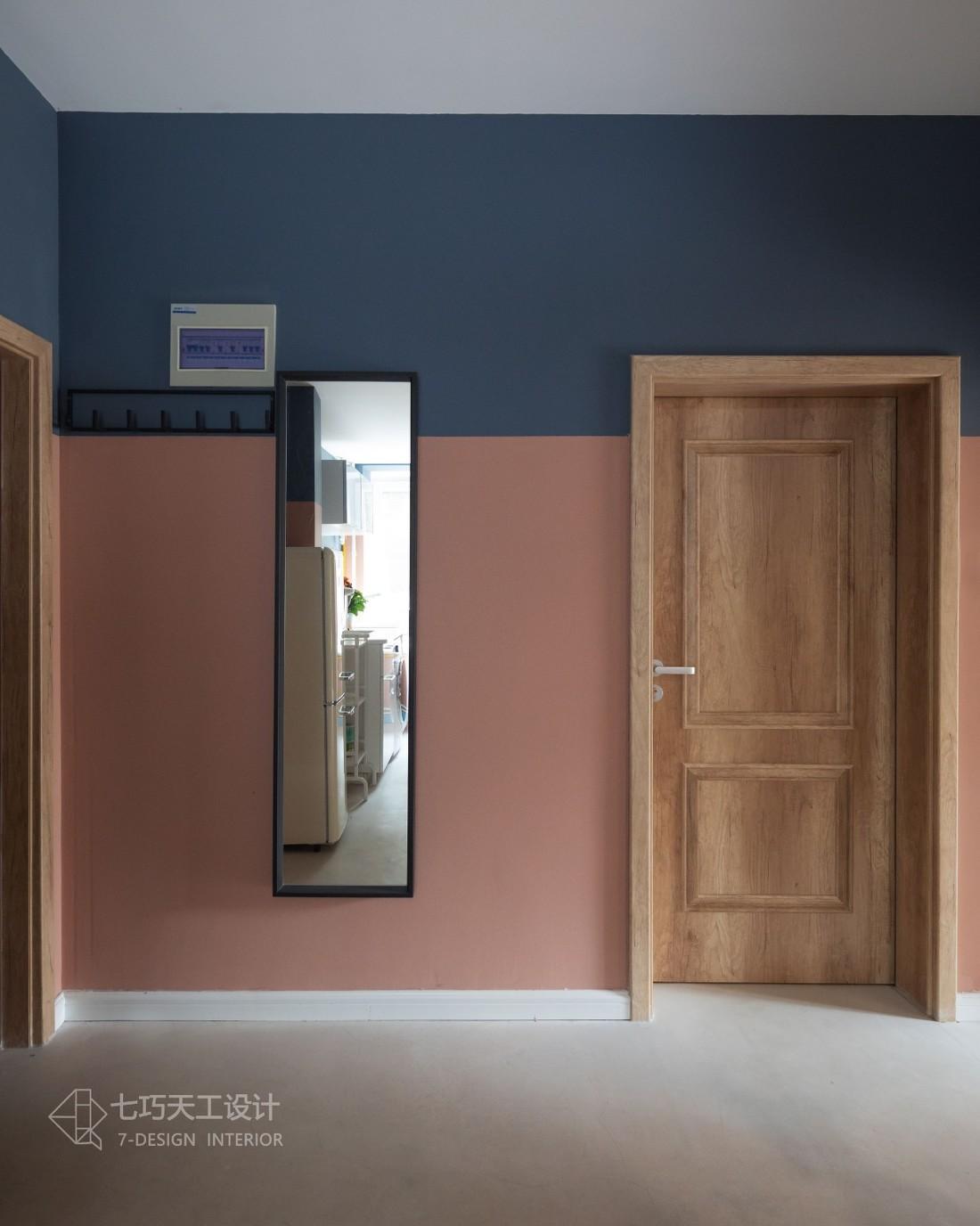 郑昊鸿打造老房翻新示范,粉蓝配色让空间焕新春-31