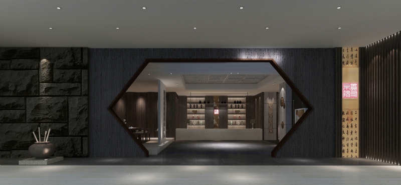 深圳世纪汇中式餐厅-1