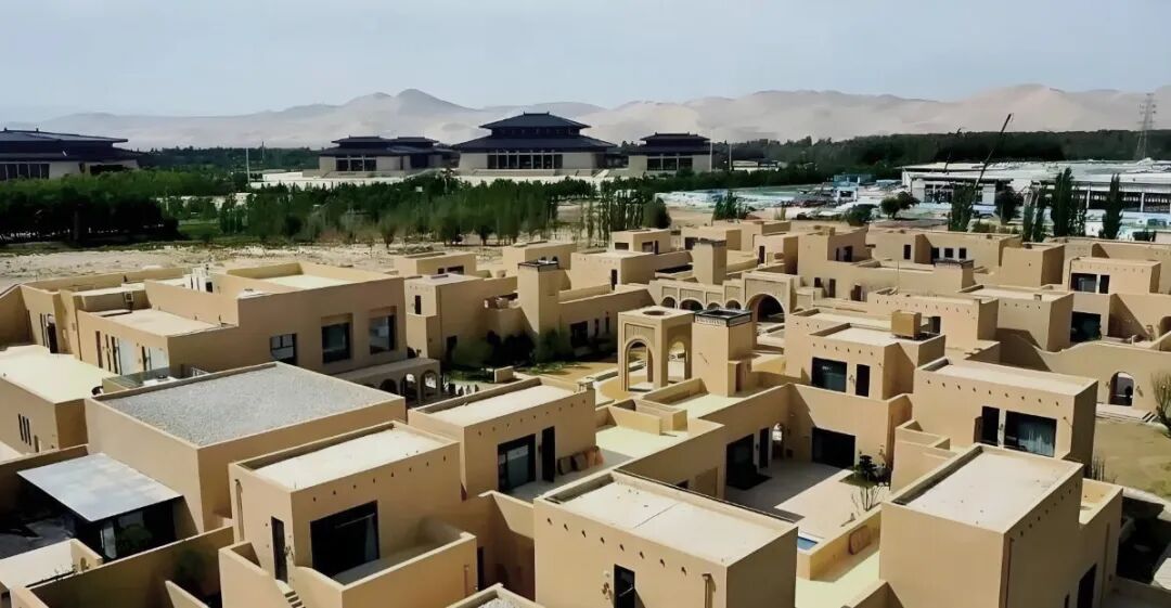 敦煌敢曼万达文华酒店丨中国酒泉丨方案设计为万达酒店设计研究院,施工图为腾远设计-15